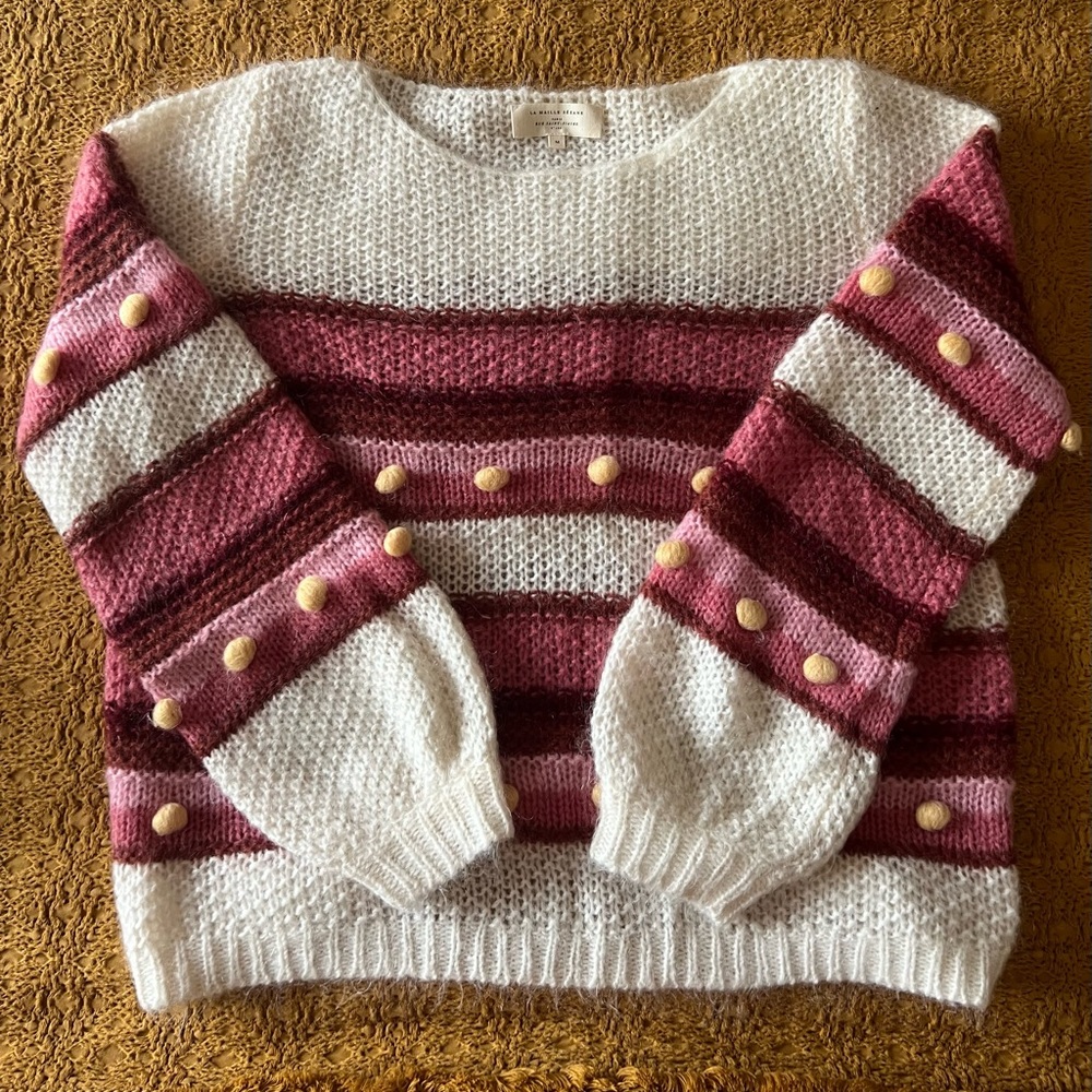 Oversized multicolor jumper